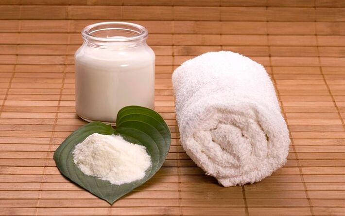 baking soda and towels for compresses to enlarge the penis